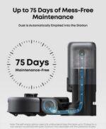 EUFY E20 3-in-1 Robot, Cordless and Handheld Vacuum Cleaner - Black and Grey - Image 6