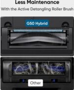 EUFY G50 Hybrid Robot Vacuum Cleaner - Black - Image 3