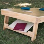 Eastpoint Wooden Heritage Cornhole Set with 8 Bean Bags - Image 3