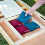 Eastpoint Wooden Heritage Cornhole Set with 8 Bean Bags - Image 4