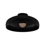 Eglo Mogano Ceiling Light in Black 16 (40cm)
