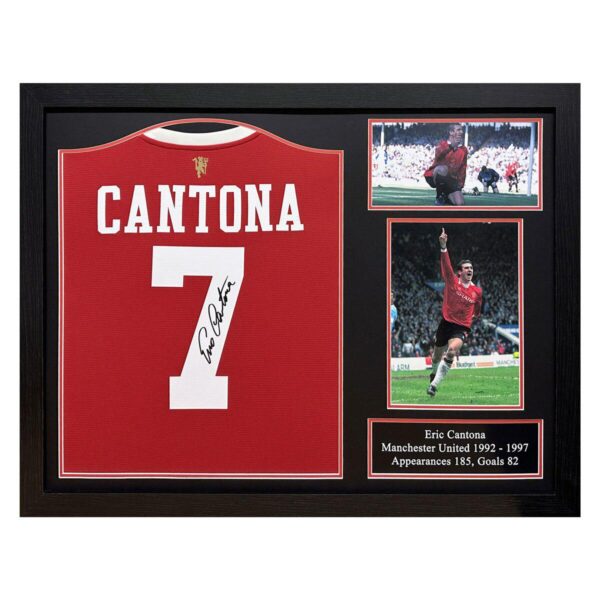 Eric Cantona Signed b5cad19da0f68836b8ef31192dba09bd
