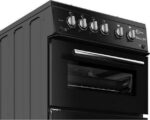 FLAVEL MLB52NDK 50 cm Gas Cooker - Black and Stainless Steel - Image 2