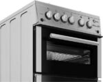 FLAVEL MLB52NDS 50 cm Gas Cooker - Silver and Stainless Steel - Image 5