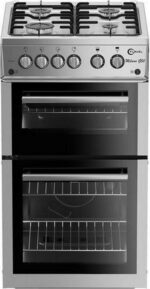 FLAVEL MLB52NDS 50 cm Gas Cooker - Silver and Stainless Steel