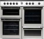 FLAVEL MLN10CRS Electric Ceramic Range Cooker - Silver and Chrome - Image 6