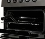 FLAVEL MLN10CRS Electric Ceramic Range Cooker - Silver and Chrome - Image 8