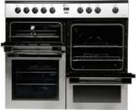 FLAVEL MLN10CRS Electric Ceramic Range Cooker - Silver and Chrome - Image 7