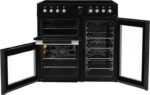 FLAVEL MLN9CRK 90 cm Electric Ceramic Range Cooker - Black - Image 3