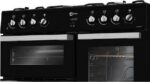 FLAVEL MLN9FRK 90 cm Dual Fuel Range Cooker - Black - Image 6