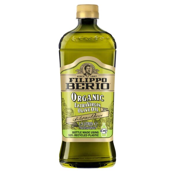 Filippo Berio Organic Extra Virgin Olive Oil, 1.5L