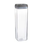 Flip Lock Plastic Food Storage Container Kitchen Pantry Food Canister 1.9 Litre