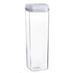 Flip Lock Plastic Food Storage Container Kitchen Pantry Food Canister 1.9 Litre