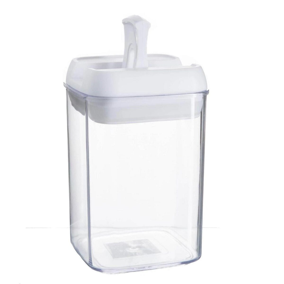 Flip Lock Plastic Food Storage Container Kitchen Pantry Food Canister 800ml - Image 4