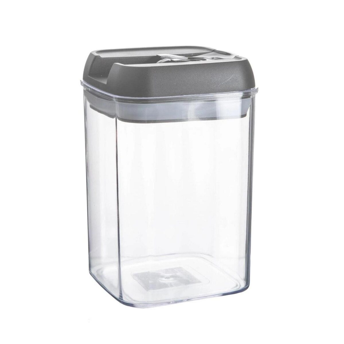 Flip Lock Plastic Food Storage Container Kitchen Pantry Food Canister 800ml - Image 1