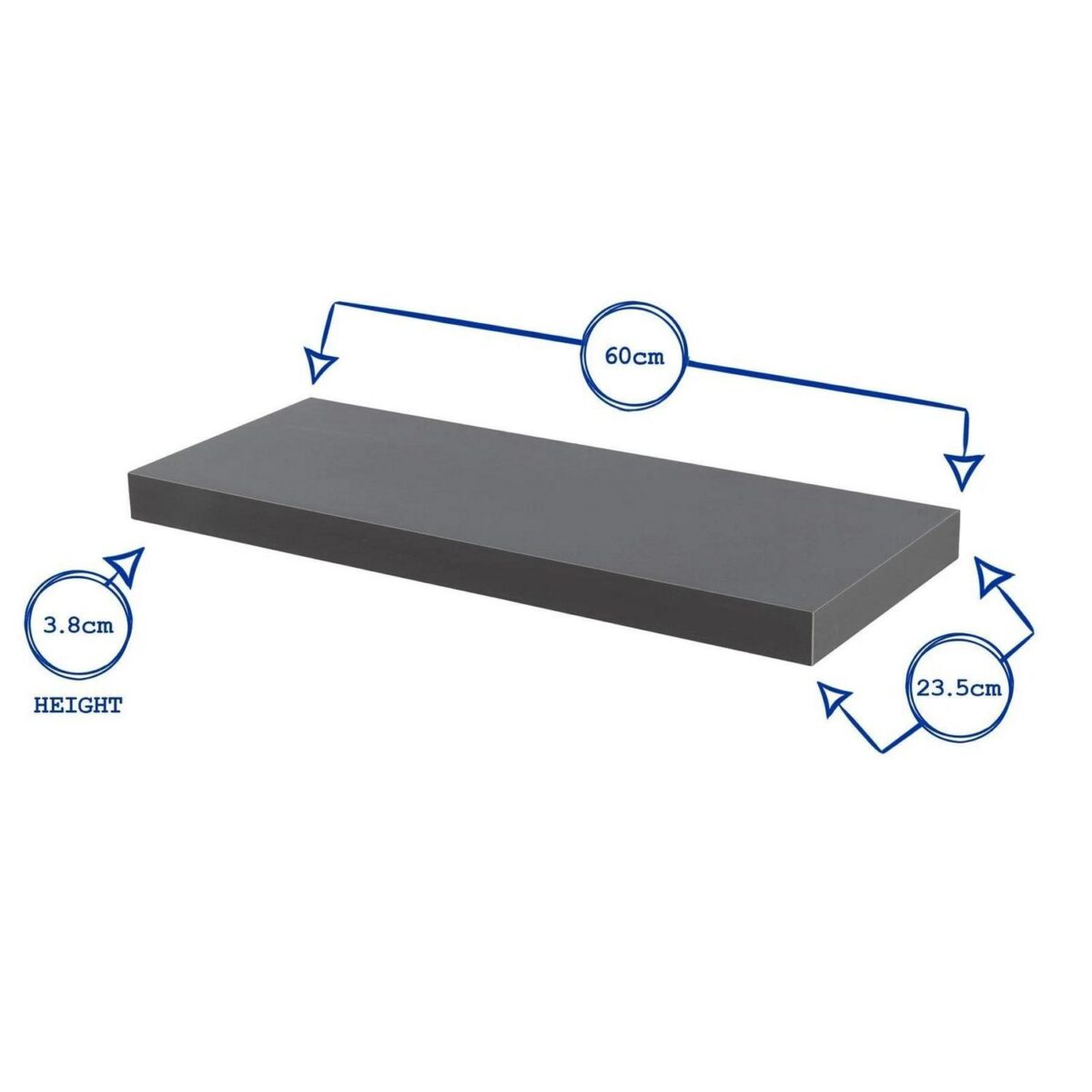 Floating Wall Shelf b0b2b4ef2d6147b64b01715b4d7561f1