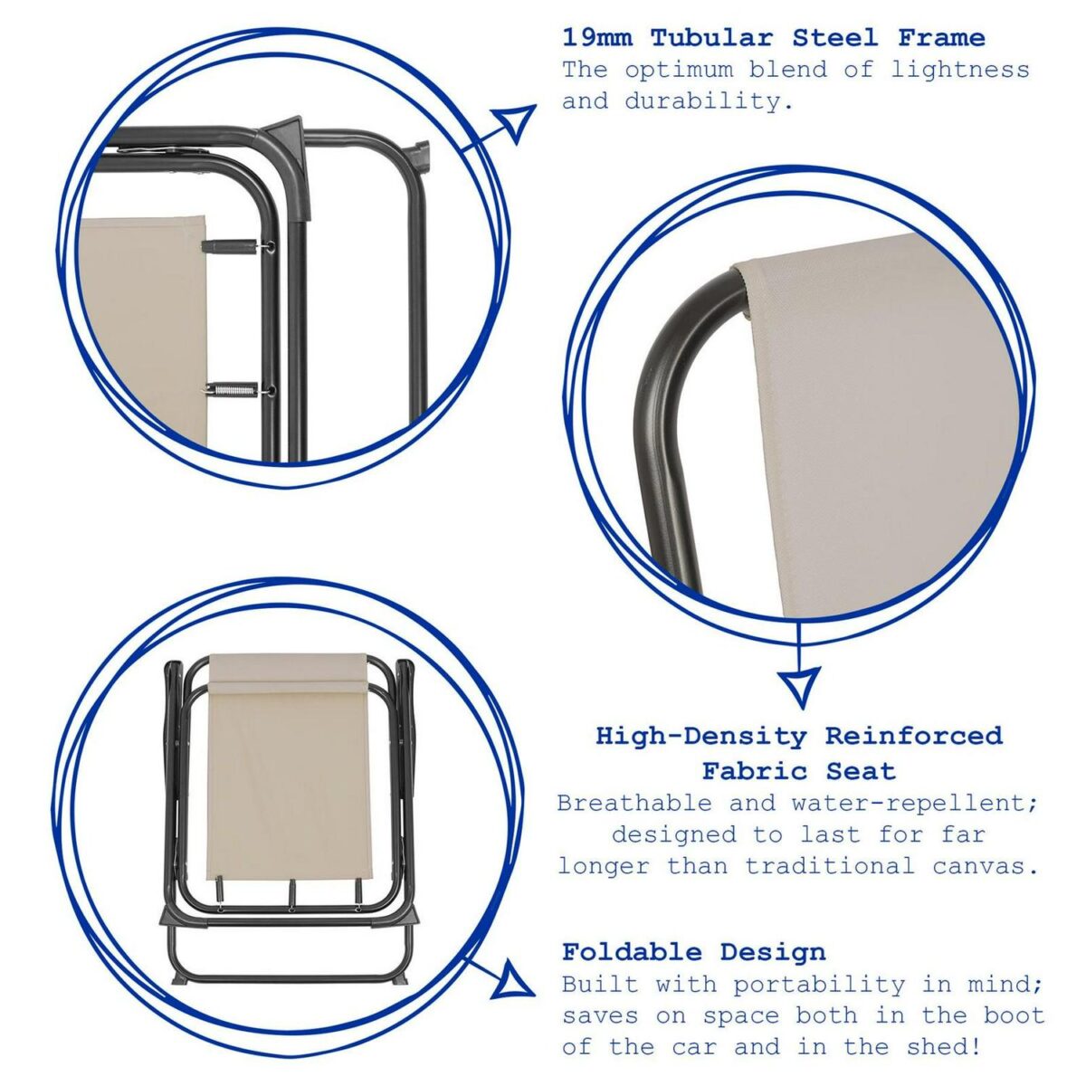 Folding Metal Beach 136bd857123d7b9fbc7f3237fdabbdc7
