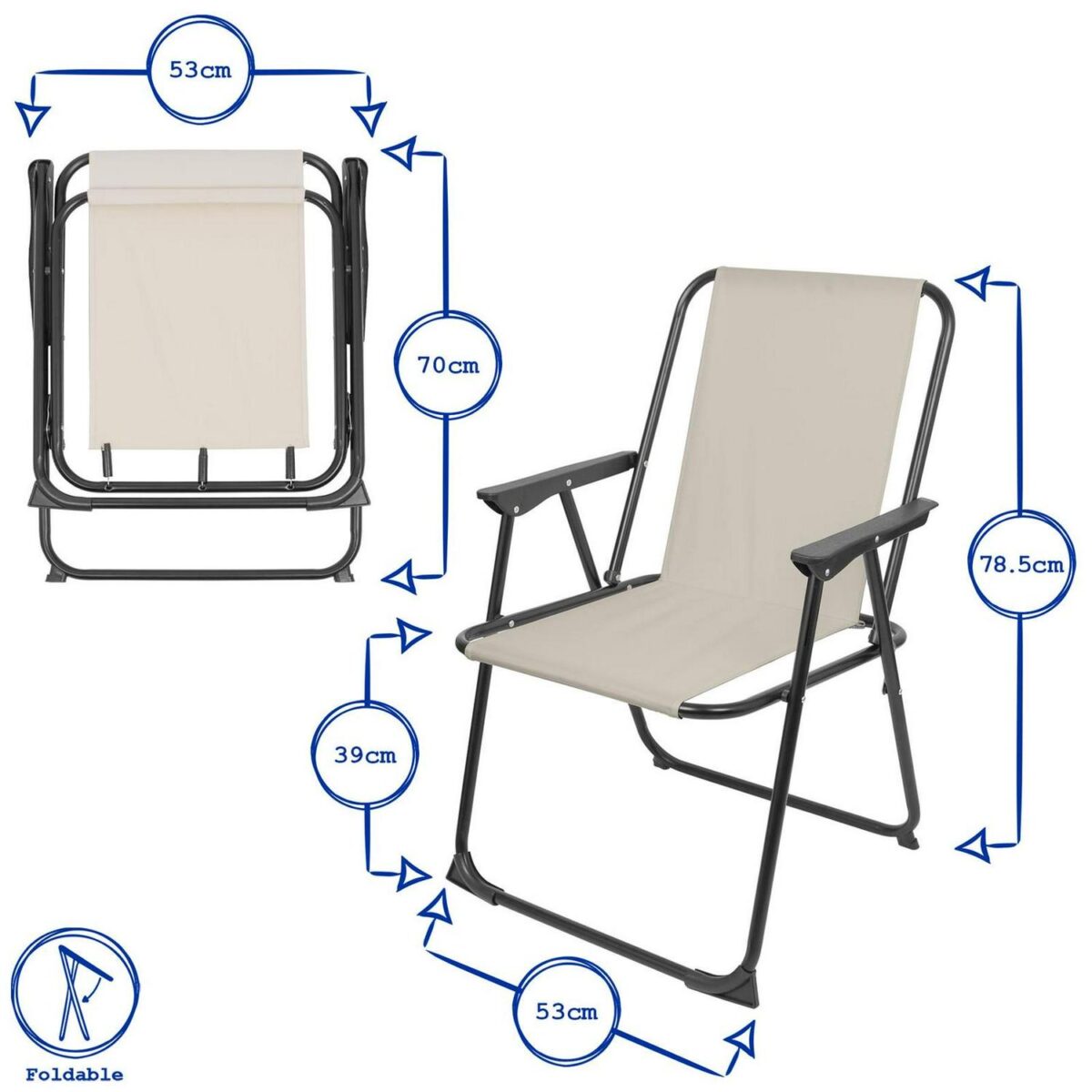 Folding Metal Beach 90817f62196e2f87073a100ef3dd113a