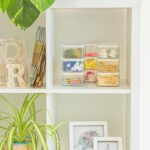 Food Storage Container Plastic Kitchen Organiser Airtight Clip Lid 460ml White - Image 7