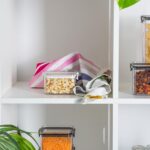 Food Storage Container Plastic Kitchen Organiser Airtight Clip Lid 460ml White - Image 6