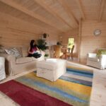 Forest Garden Woodbury 58mm Log Cabin 22ft 9 x 13ft 1 (7 x 4m) - Image 3