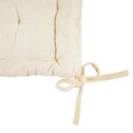 French Mattress Seat Cushion Luxury Cotton Garden Dining Chair Support Pad Cream - Image 4