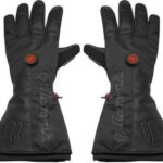 GLOVII Heated Ski Gloves - Black, XL