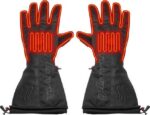 GLOVII Heated Ski Gloves - Black, XL - Image 11