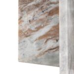 Gallery Amalfi Natural Marble Side Table - Image 6
