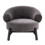 Gallery Ardo Grey Velvet Armchair - Image 6