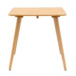 Gallery Hatfield Natural Square Dining Table, Seats 4 - Image 6
