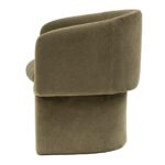 Gallery Holm Green Fabric Dining Chair - Image 7