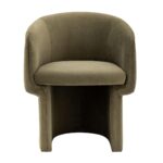 Gallery Holm Green Fabric Dining Chair - Image 5