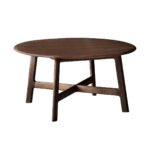 Gallery Madrid Walnut Round Coffee Table - Image 6