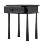 Gallery Wycombe Black Oak Nightstand - Image 6