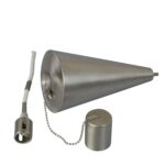 Garden Fire Torch Oil Paraffin Flame Lanterns - 146cm Triangle Design x6 - Image 5