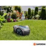 Gardena Sileno Minimo Smart Robotic Lawn Mower + Charging Station (500m Cutting Area)