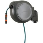 Gardena Wall-Mounted 30m (98ft) Hose Box with Automatic Roll-Up - Image 2