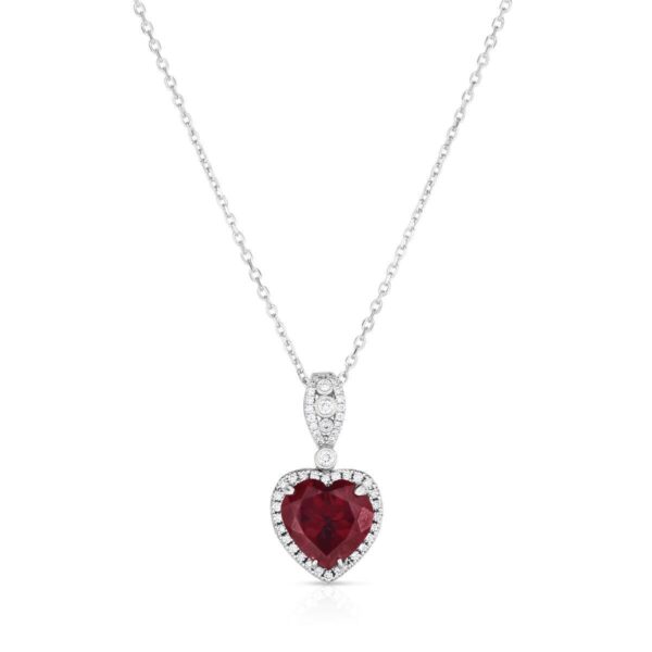 Garnet and 0 16ctw D 12f6b5ae28dd2981ddfa70e452a2d152