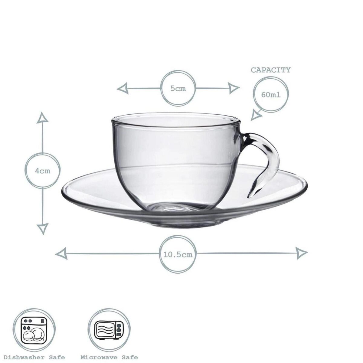 Glass Espresso Cup a 4440d3fbc7555d830ffac99df3aedbd5