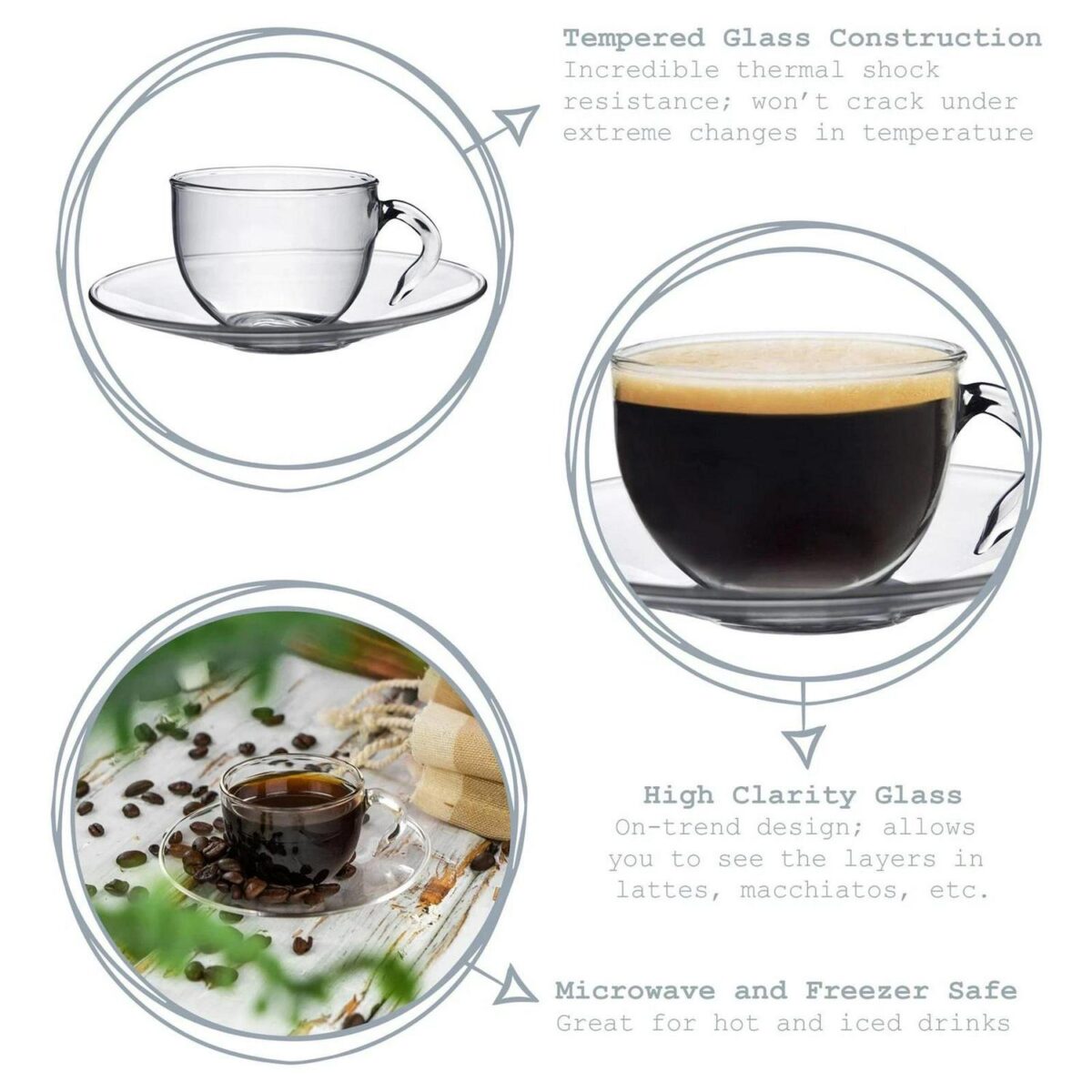 Glass Espresso Cup a 6c230a9a16fff0e76dea1830ecf9902b