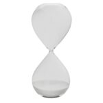Glass Kitchen Sand Timer Rustic Cooking Clock Accessory Tool 60 Minutes Clear