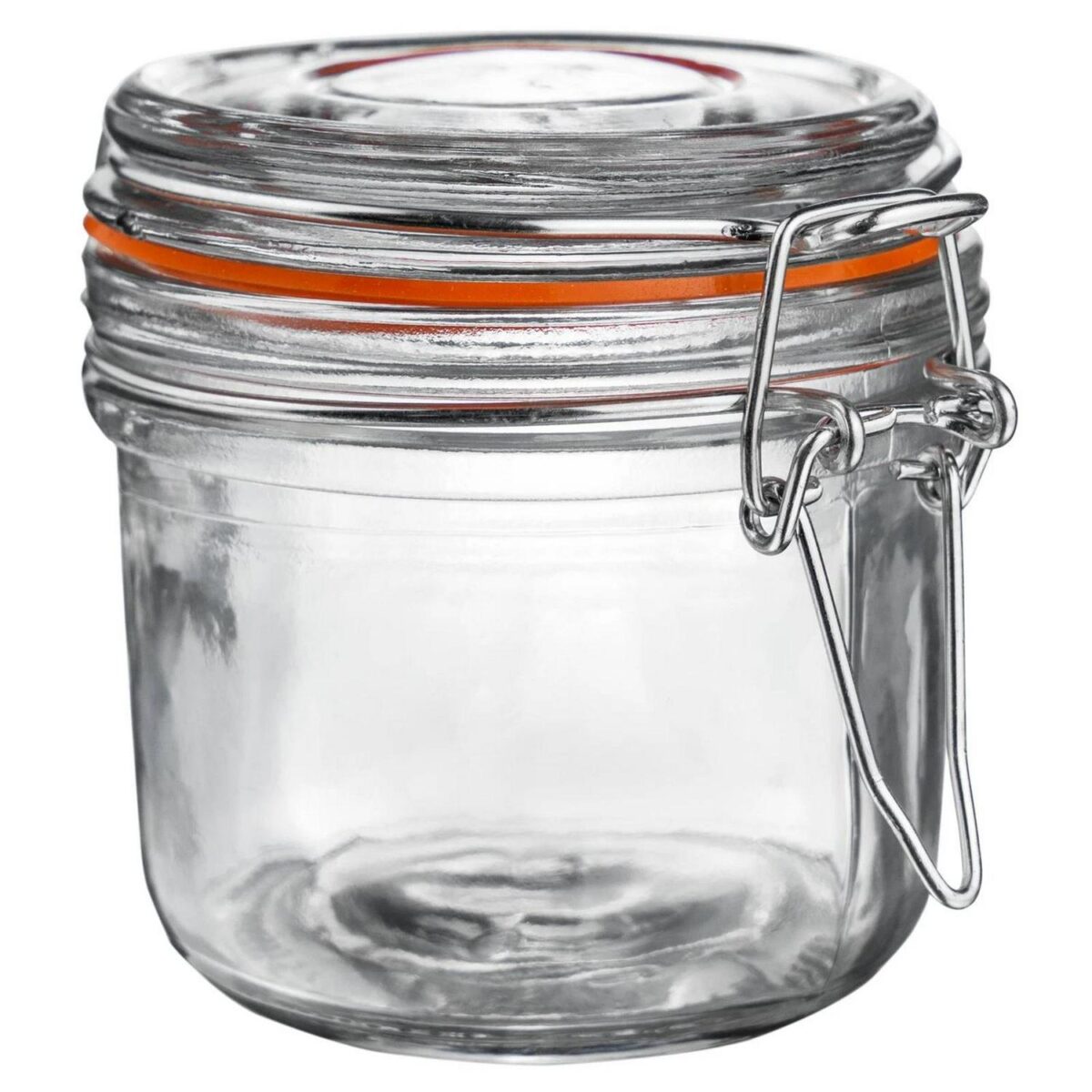 Glass Storage Food Preserve Preserving Clip Top Airtight Jar 200ml x6 - Image 4