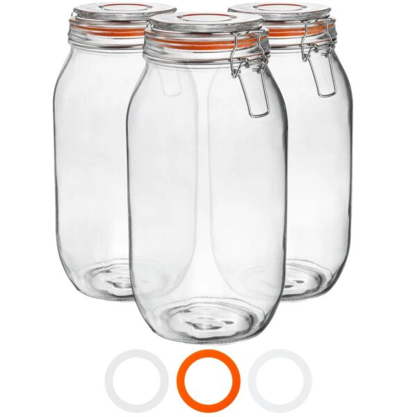 Glass Storage Jars A 193977cba05f86a3730039a3e13a0941