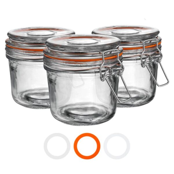 Glass Storage Jars A 3ca1665985f66c366970126f4dcfc3c0
