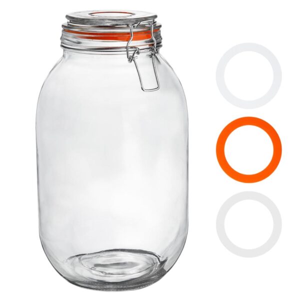Glass Storage Jars A 44db49f07ce4d25cde10659238fefe4c