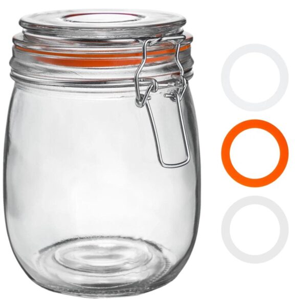 Glass Storage Jars A 64aafc5e08d4cb20f3fd69e18bfa0379