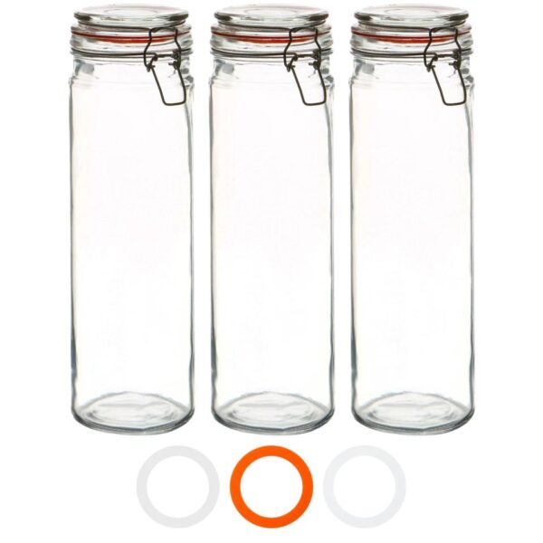 Glass Storage Jars A 6631336f53d64844339992b150834886