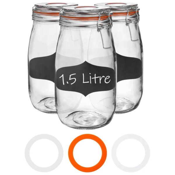 Glass Storage Jars A 88f82e55dbe7de5a8f783a5157f8ced1