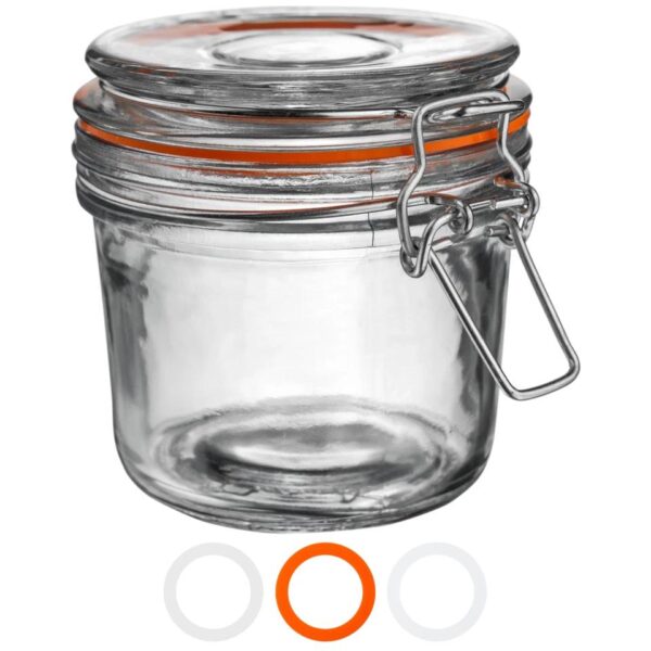 Glass Storage Jars A d251472835941496ee2268da98f5bfb3